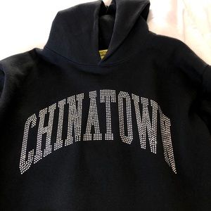 Chinatown zip up hoodie Clearance